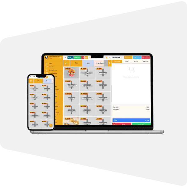 FOODSTED Business App dashboard
